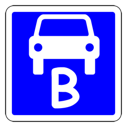 Logo de "Examen teórico coche carnet B conducir España DGT"